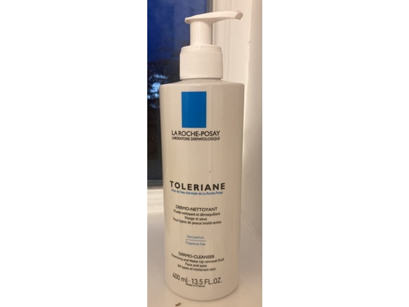 La Roche-Posay Toleriane Dermo- Cleanser And Make-Up Removal Fluid, 13.5 fl oz/400 mL