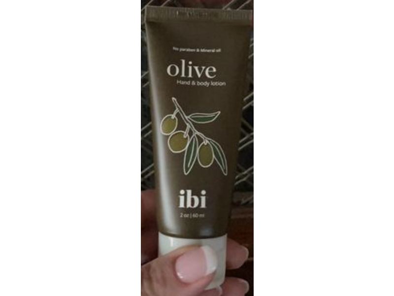 Ibi Olive Hand & Body Lotion, 2 oz/60 mL