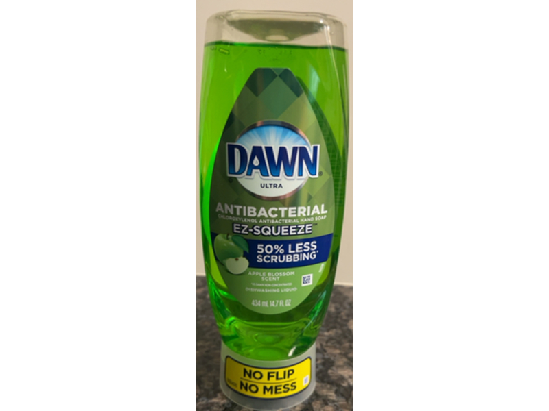 Dawn Ultra Dishwashing Liquid, Apple Blossom Scent, 14.7 fl oz/434 mL