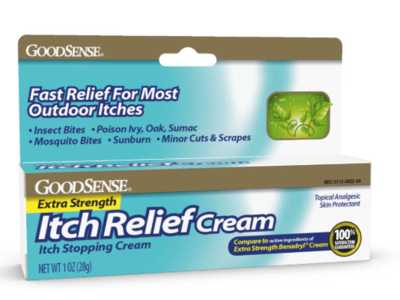GoodSense Itch Relief Cream, Extra Strength, 1 oz/28 g