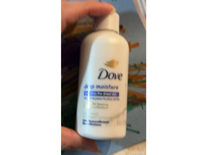 Dove Beauty Deep Moisture Nourishing Body Wash Soap, 3 fl oz/88 mL