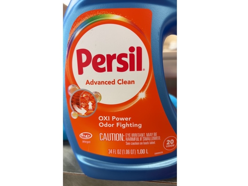 Persil Advanced Clean Oxi Power Odor Fighting Detergent, 20 Loads, 34 fl oz/1 L