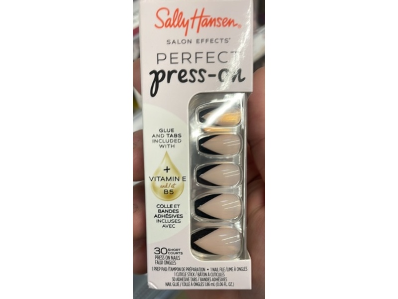 Sally Hansen Salon Effects Perfect Press-On Nails, 341 French Twist, 30 Count