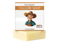 Based Supplies Natural Tallow Soap, 5 oz/141.7 g - thumbnail 1