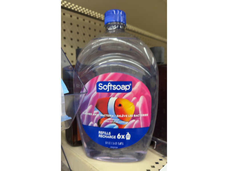 Softsoap Hand Soap, Aquarium, 50 fl oz/1.47 L, Pack Of 2
