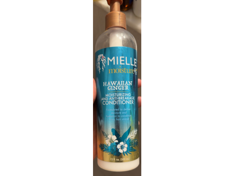 Mielle Moisturizing & Anti-Breakage Conditioner, Hawaiian Ginger, 12 fl oz/355 mL