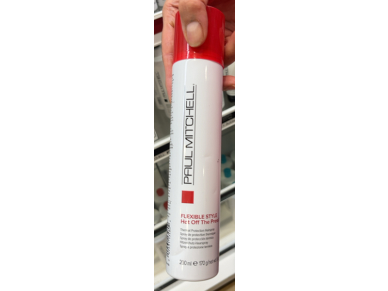 Paul Mitchell Flexible Style Hot Off the Press Styling Strong Hairspray, 6 oz/200 mL