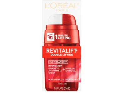 L'Oreal Paris Revitalift Double Lifting Eye Treatment, 0.5 fl oz/15 mL