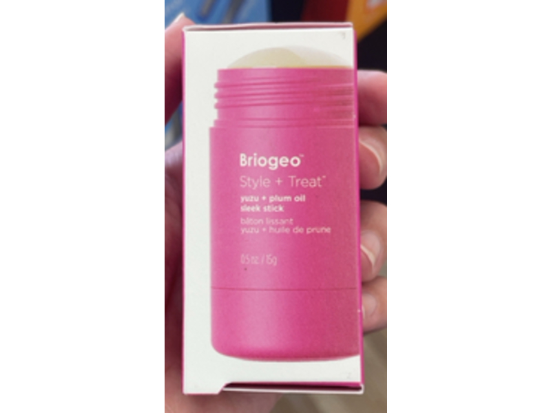 Briogeo Style + Treat Sleek Stick, Yuzu + Plum Oil, 0.5 oz/15 g