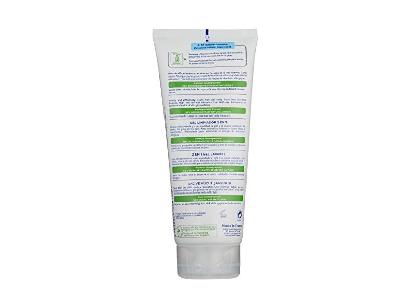 mustela 2 in 1 cleansing gel