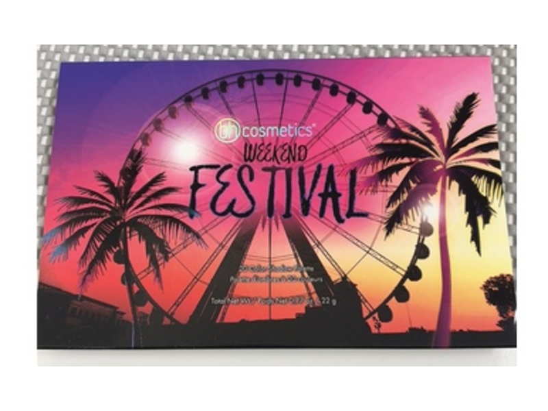 Bh Cosmetics Weekend Festival 20 Color Shadow Palette, 0.77 oz/22 g