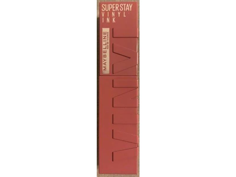 Maybelline New York Super Stay Vinyl Ink Lipstick, Witty, 0.14 fl oz/4.2 mL