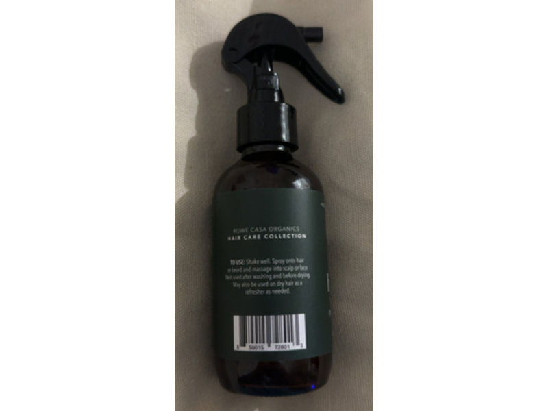Rowe Casa Organics Restorative Hair Spritz, 4 fl oz/118 mL