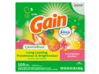 Gain +Aroma Boost Powder Laundry Detergent, Hawaiian Aloha, 105 Loads, 135 oz/3.83 kg - Image 2