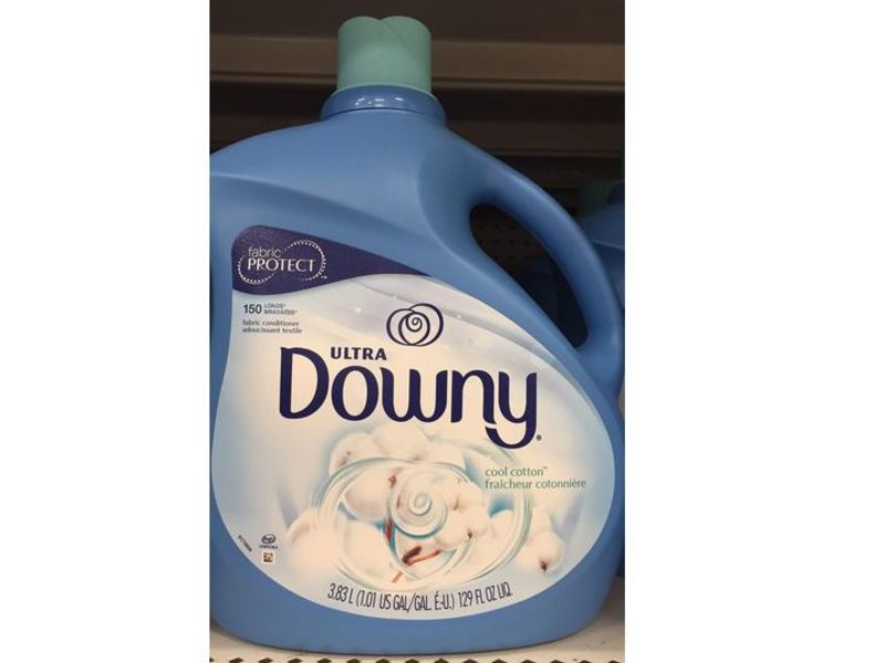 Downy Ultra Fabric Conditioner, Cool Cotton, 150 Loads, 129 fl oz/3.83 L