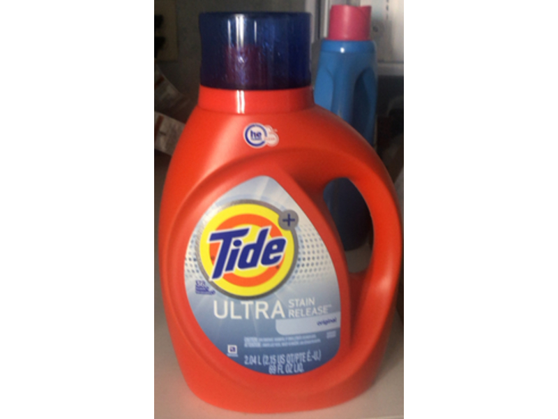 Tide Ultra Stain Release Liquid Laundry Detergent, Original, 69 fl oz/2.04 L, 36 Loads