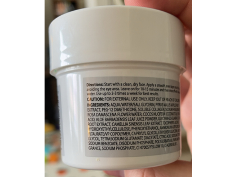 Advanced Clinicals Collagen Anti Aging Gel Mask, 5 fl oz/148 mL