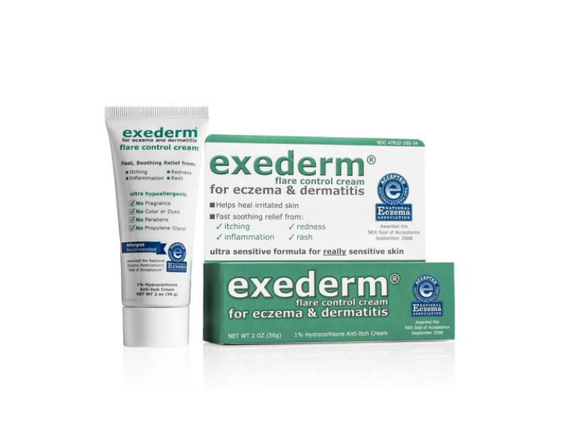 Exederm Flare Control Cream, 2 oz/56 g, Pack of 2