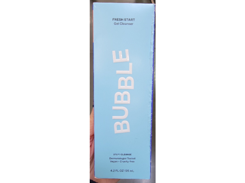 Bubble Gel Cleanser, Fresh Start, 4.2 fl oz/125 mL