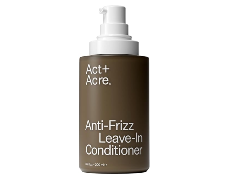 Act+Acre Anti-Frizz Leave In Conditioner, 6.7 fl oz/200 mL