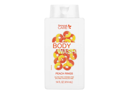 Personal Care Body Wash, Peach Rings, 14 fl oz/414 mL