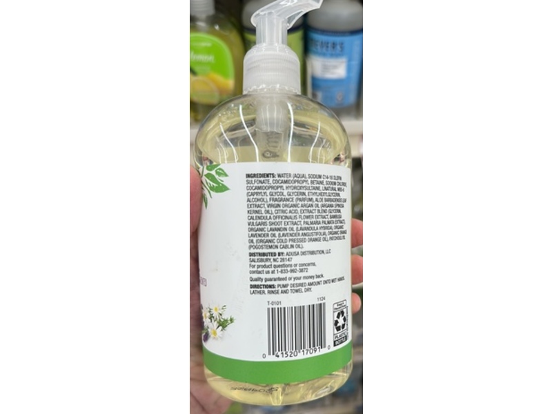 Nature's Promise Deeply Calming Liquid Hand Soap, Lavender Chamomile, 16 fl oz/473 mL