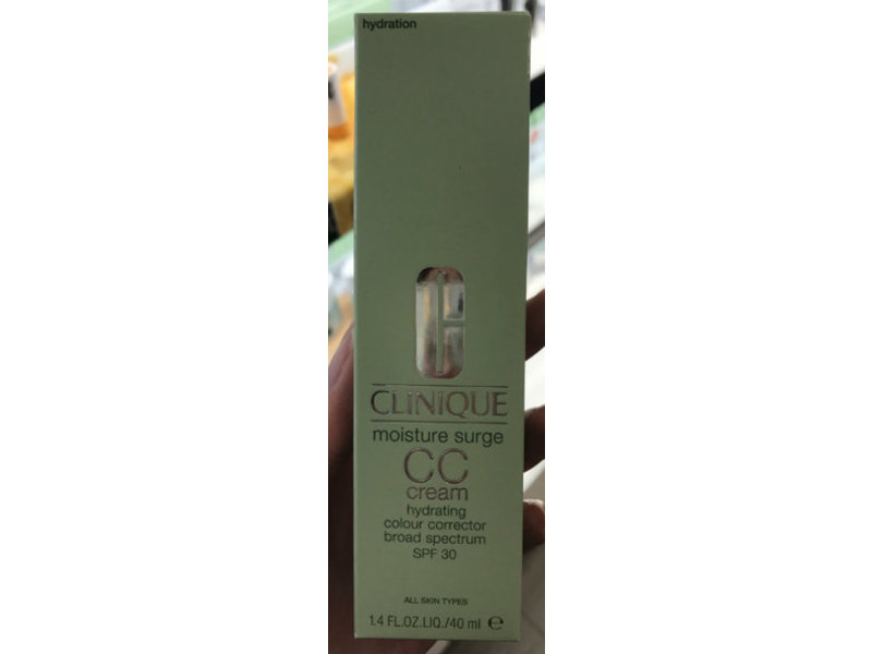 Clinique Moisture Surge CC Cream, SPF 30, Light Medium, 1.4 fl oz/40 mL