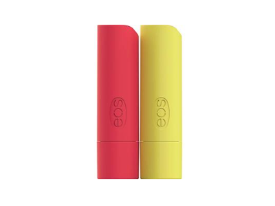 Evolution Of Smooth Smooth Lip Balm Duo, Coconut Milk + Pineapple Passionfruit, 0.14 oz/4 g
