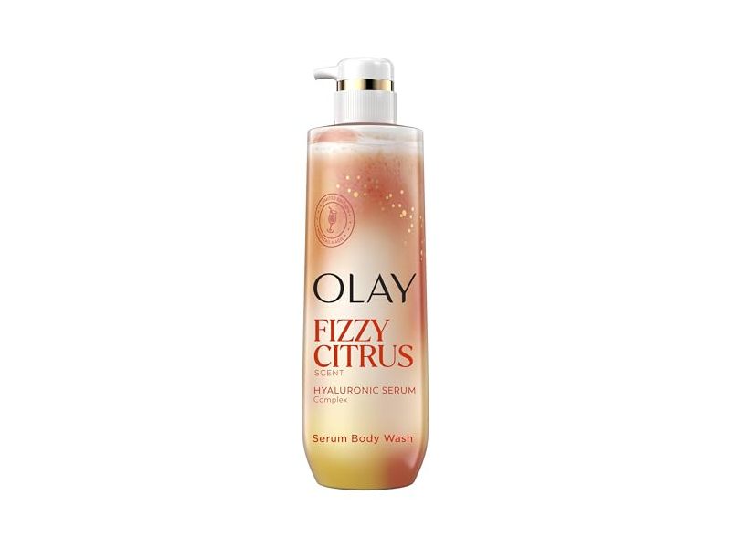 Olay Serum Body Wash, Fizzy Citrus Scent, 20 fl oz/591 mL