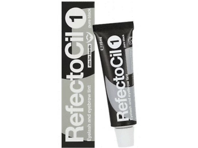 Refectocil Eyelash & Eyebrow Tint, Pure Black, 15 mL