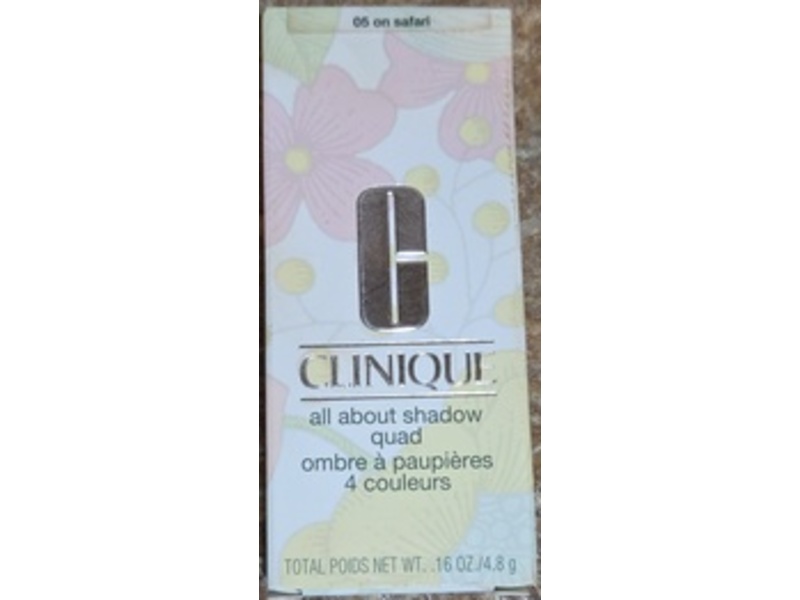 Clinique All About Eye Shadow Quad, 05 On Safari, 0.16 fl oz/4.8 g