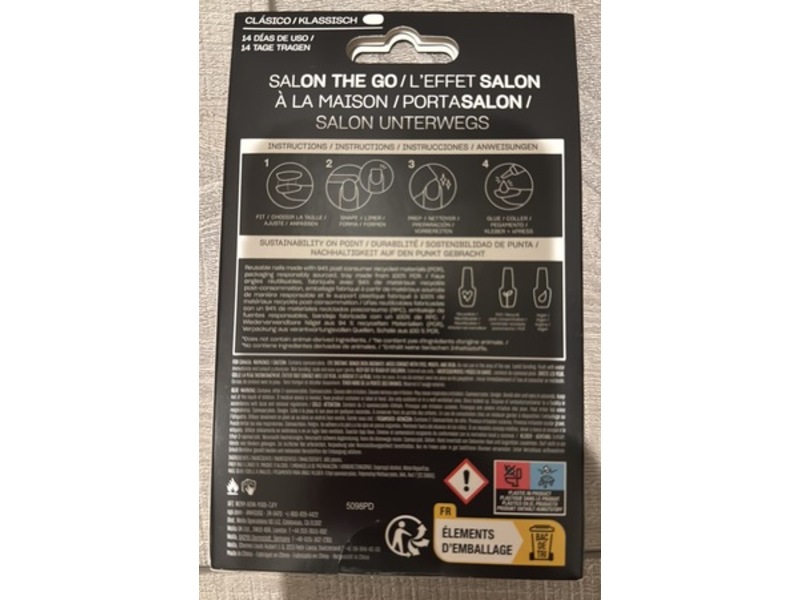 O.P.I Xpression Instant Gel-Like Salon Manicure, Feelin Capricorn-Y, 0.07 oz/2 g, 30 Count