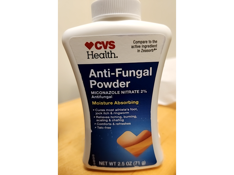 CVS Health Anti-Fungal Powder, 2.5 oz/71 g