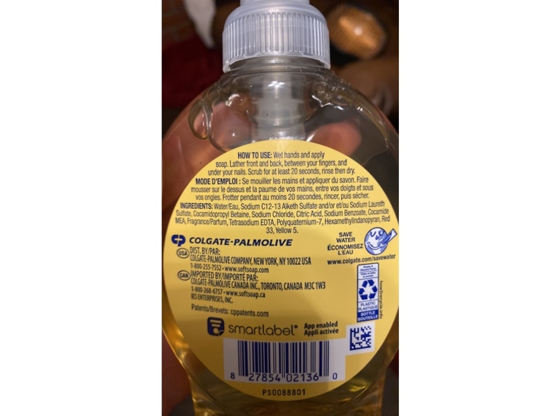 Softsoap Hand Soap, Holiday Cookie Scent, 7.5 fl oz/221 mL