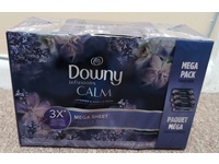 Downy Infusions Calm Fabric Softener Mega Dryer Sheets, Lavender & Vanilla Bean, 180 Count - thumbnail 2