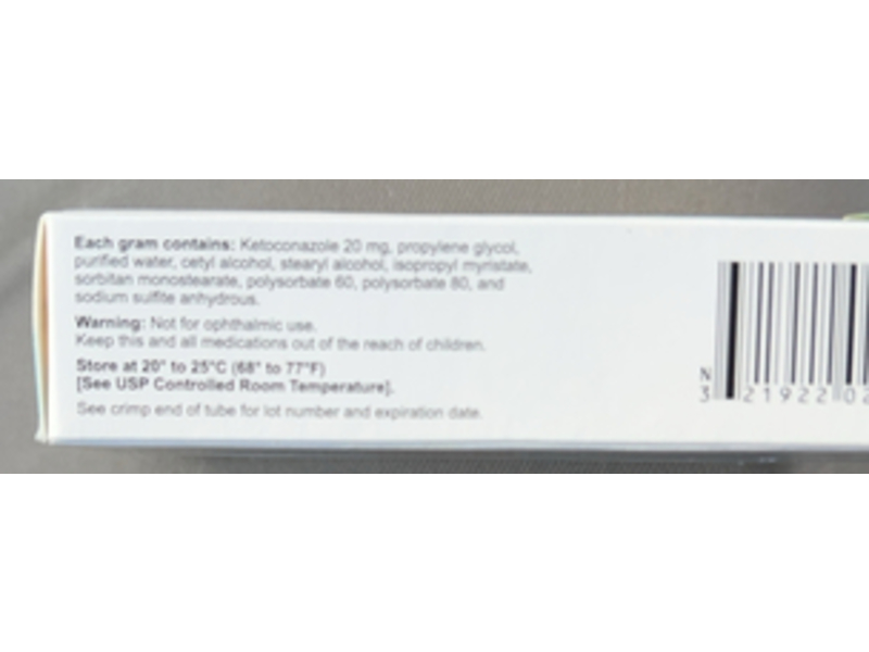 Ketoconazole Cream 2%, 15 g, Encube (RX)