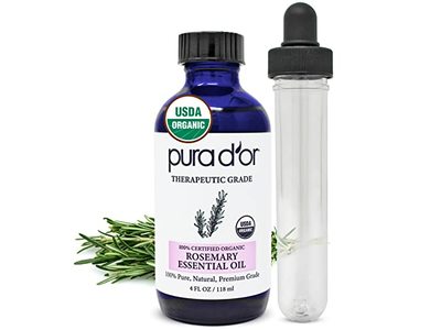 Purad'or Therapeutic Grade Essential Oil, Rosemary, 4 fl oz/118 mL