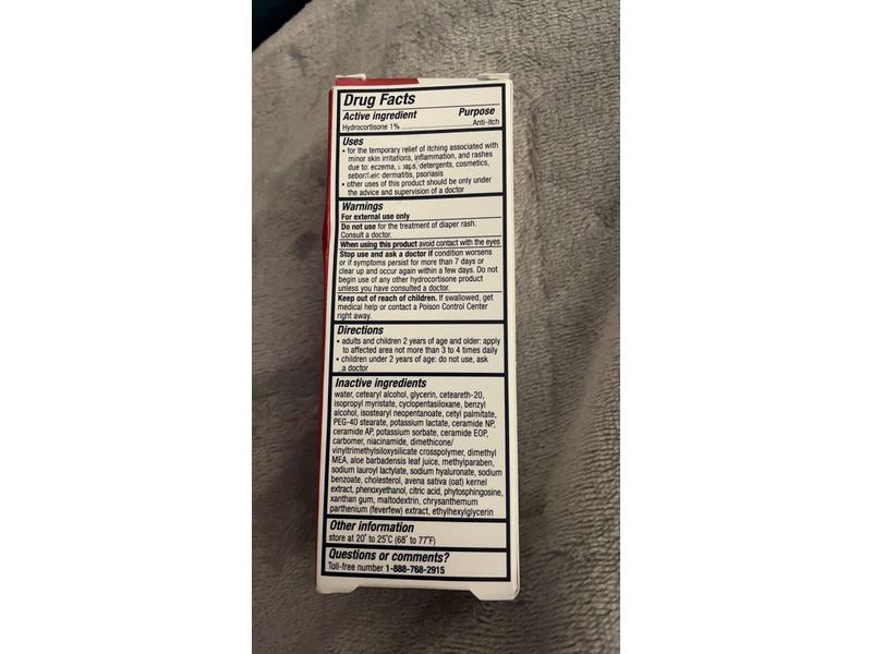 Cerave Hydrocortisone Anti-Itch Cream, 1 oz/28 g