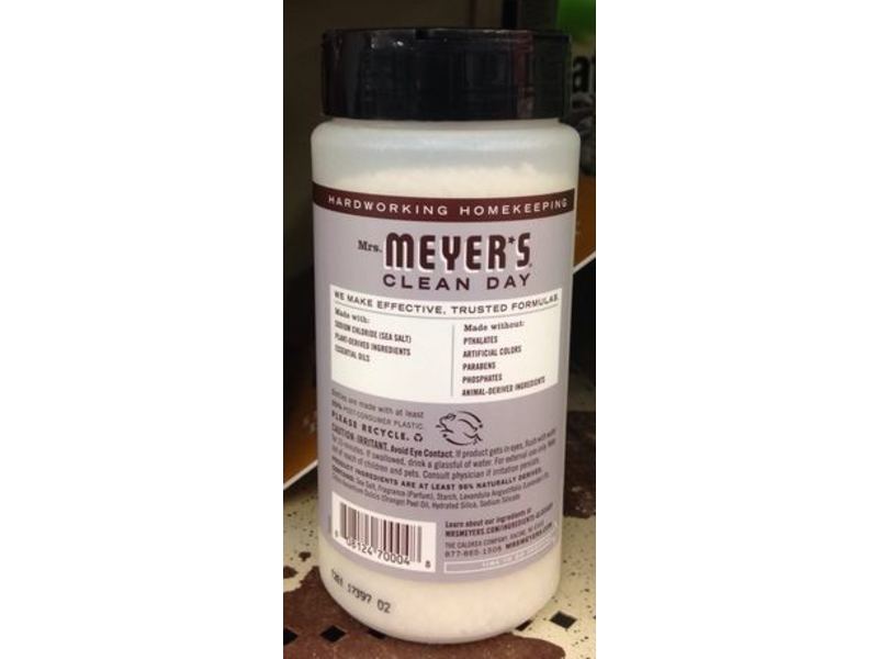 Mrs. Meyer's Clean Day Laundry Scent Booster, Lavender Scent, 18 oz/510 g
