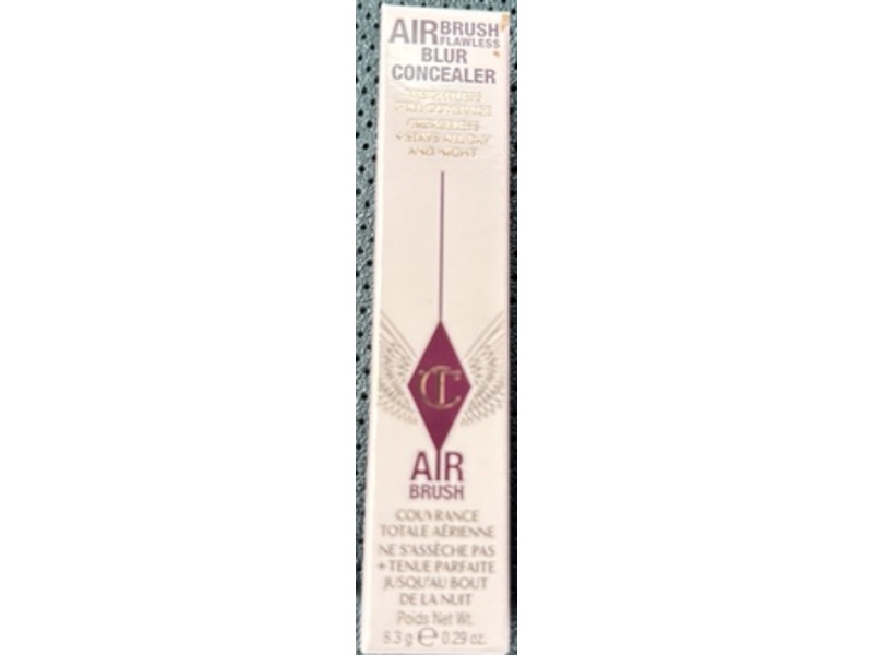 Charlotte Tilbury AIRbrush Flawless Blur Concealer, 01.5 Fair, 0.29 fl oz/6.3 g