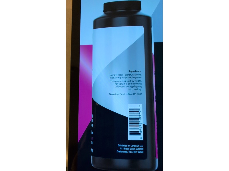 Certain Dri Women Body Powder, Calamine Scent, 8 oz/226 g