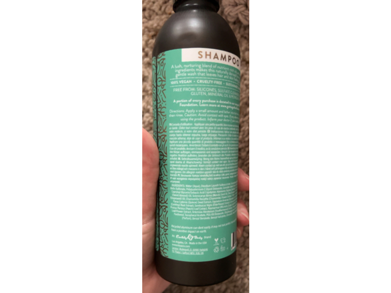 Earthly Body Mks Eco Wow Nurture Body Wash, Halcyon, 10 fl oz/296 mL