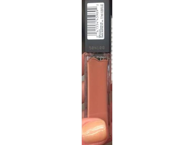 Maybelline New York Color Sensational Vivid Matte Liquid Lipstick, Nude Thrill, 0.26 fl oz