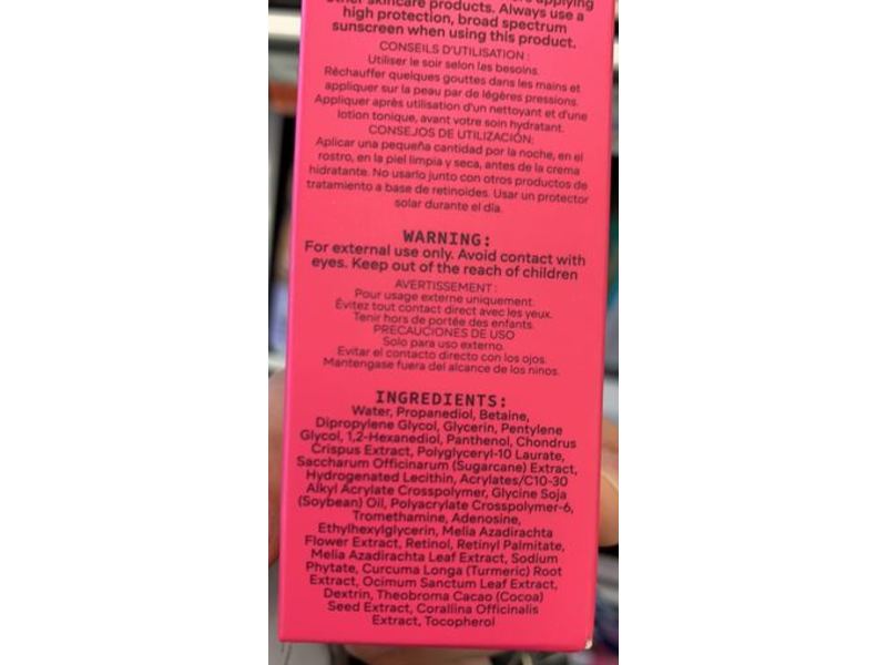 Beyou Retinol Night Serum, Youth Recover + Blemish Defense, 0.67 fl oz/20 mL