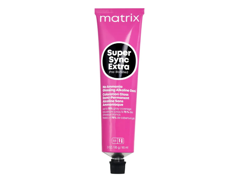 Matrix Super Sync Demi-Permanent Hair Color, 8NN/8.00, 3 fl oz/85 mL