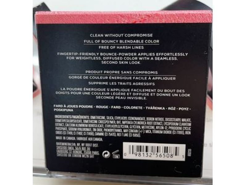 bareMinerals Bounce & Blur Blush, Pink Sky, 0.19 oz/5.9 g