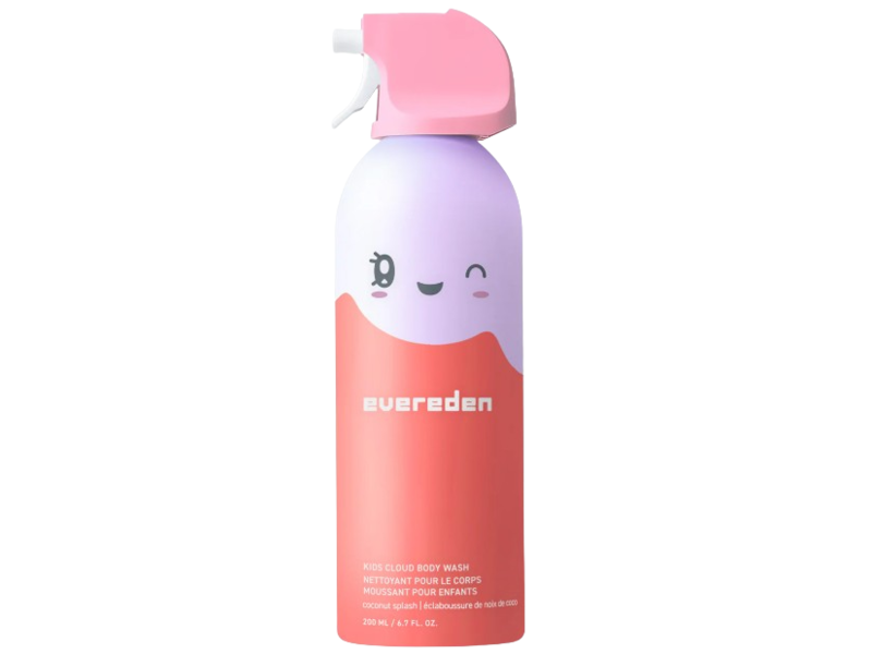 Evereden Kids Cloud Body Wash, Coconut Splash, 6.7 fl oz/200 mL