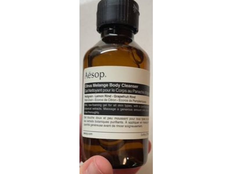 Aesop Citrus Melange Body Cleanser, 3.4 fl oz/100 mL