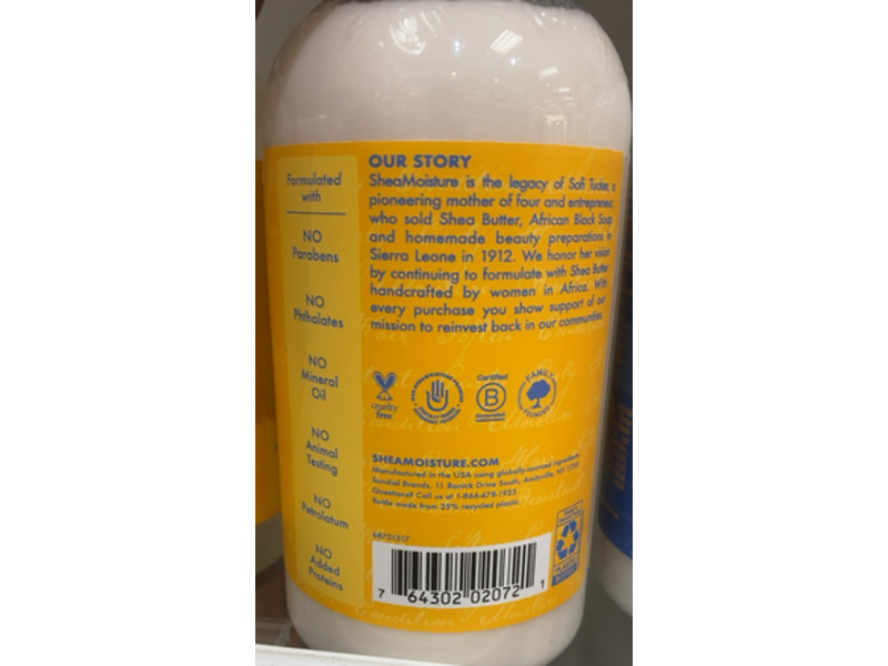 SheaMoisture Low Porosity Weightless Hydrating Conditioner, Grapeseed & Tea Tree Oils, 13 fl oz/384 mL