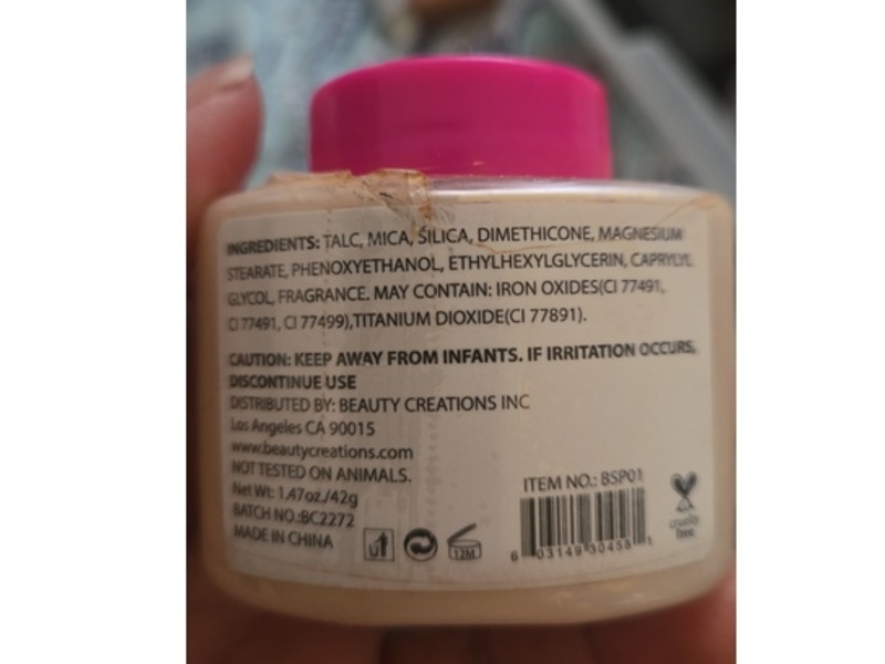 Beauty Creations Banana Setting Powder, 42 g